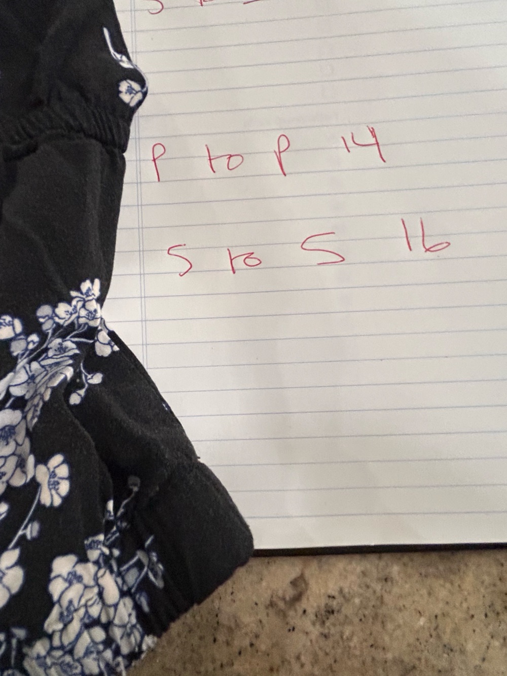 Old Navy Black White Floral Strapless Maxi Dress L Soft Girl Cottagecore Summer - Picture 5 of 6